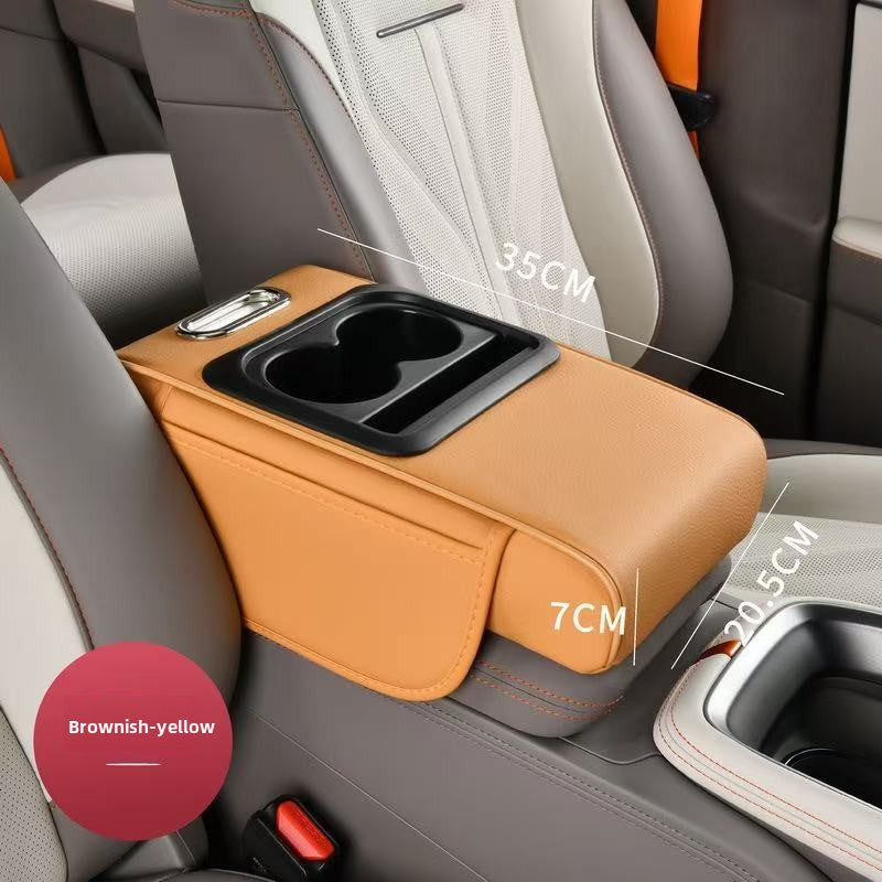 Starry-sky ceiling car armrest box pad