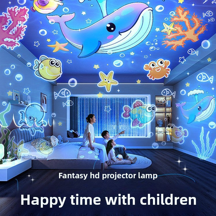 Starry Sky Projector Night Light with Bluetooth Music