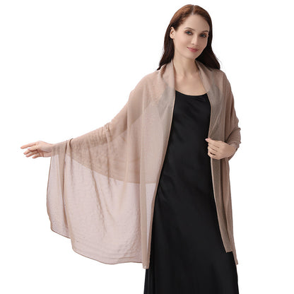 Starry sky rhinestone shawl