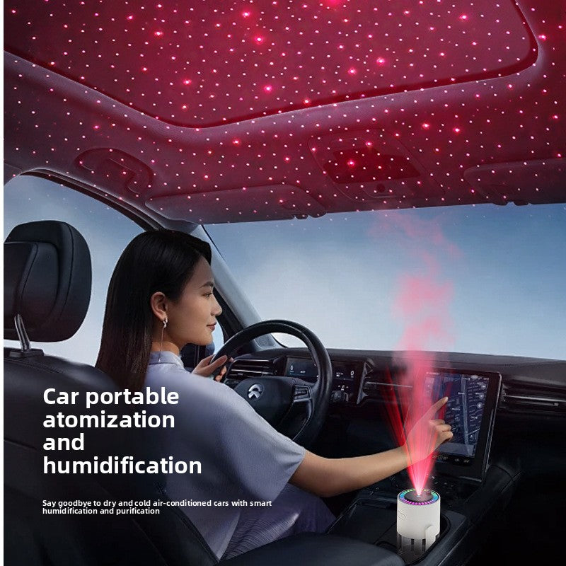 Starry Sky USB Bedroom Humidifier with Atmosphere Light