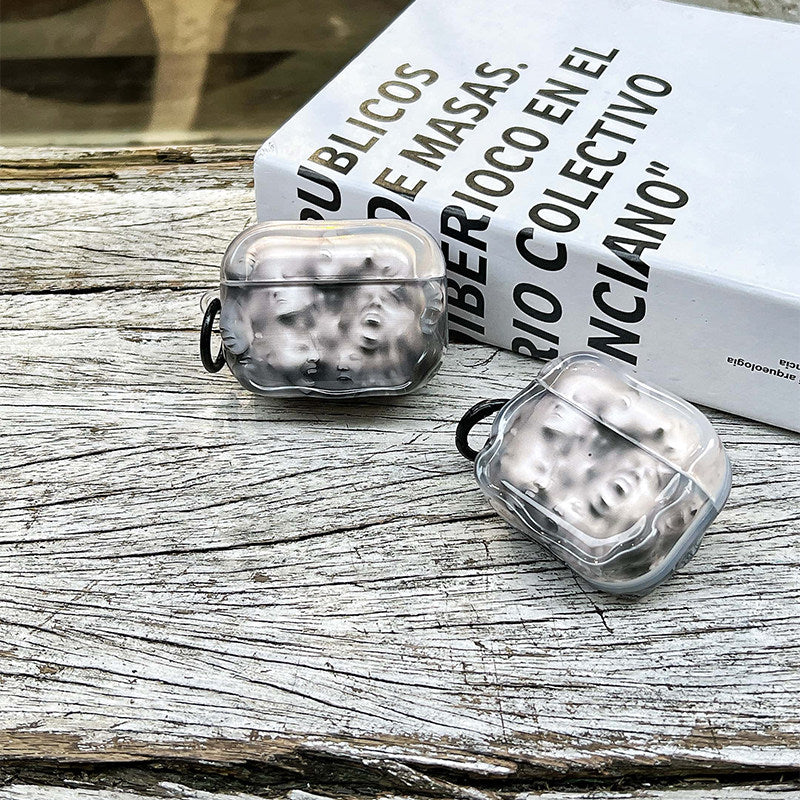 Statue illustration earphone case