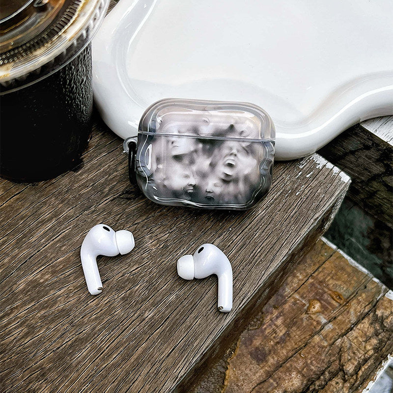Statue illustration earphone case