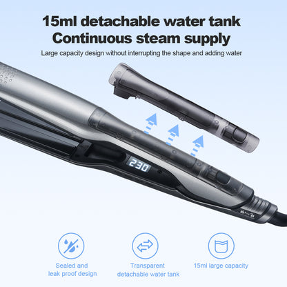 Steam Hair Straightener with Water Tank