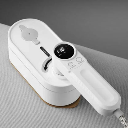 Steam ironing machine