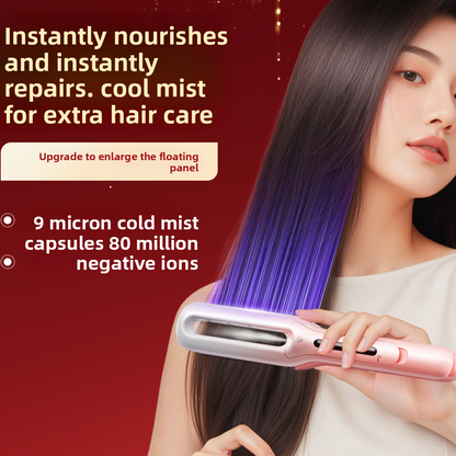 Steam straightening iron