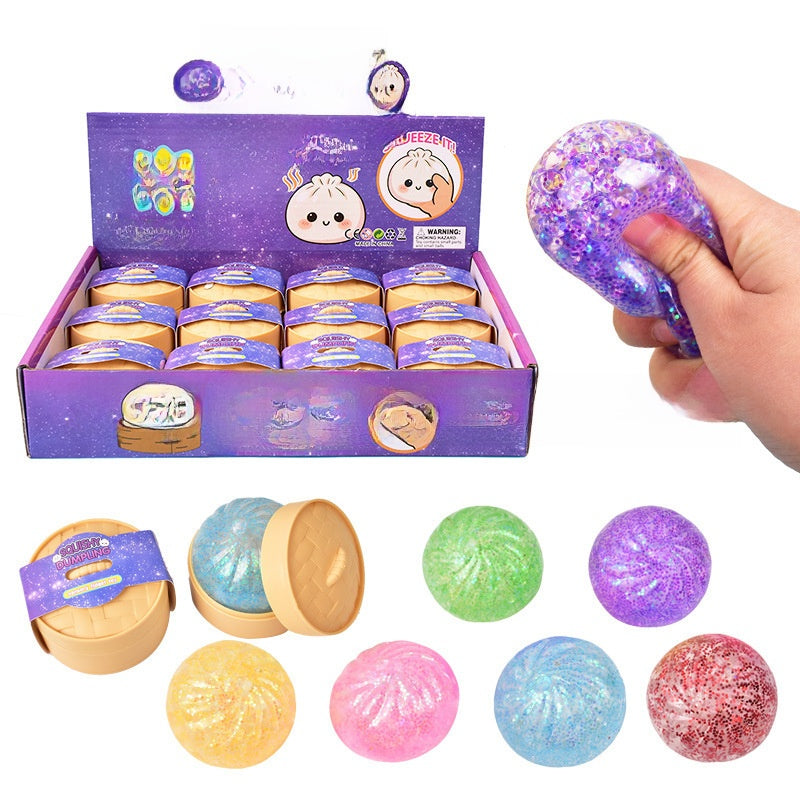 Steamed Bun Squeeze Toy