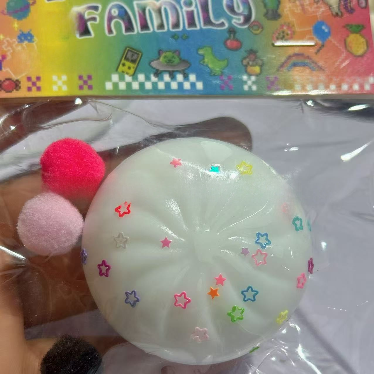 Steamed Bun Squeeze Toy