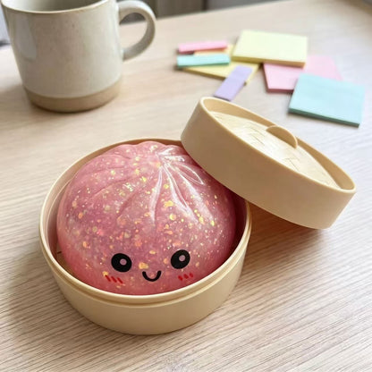 Steamed Bun Squeeze Toy
