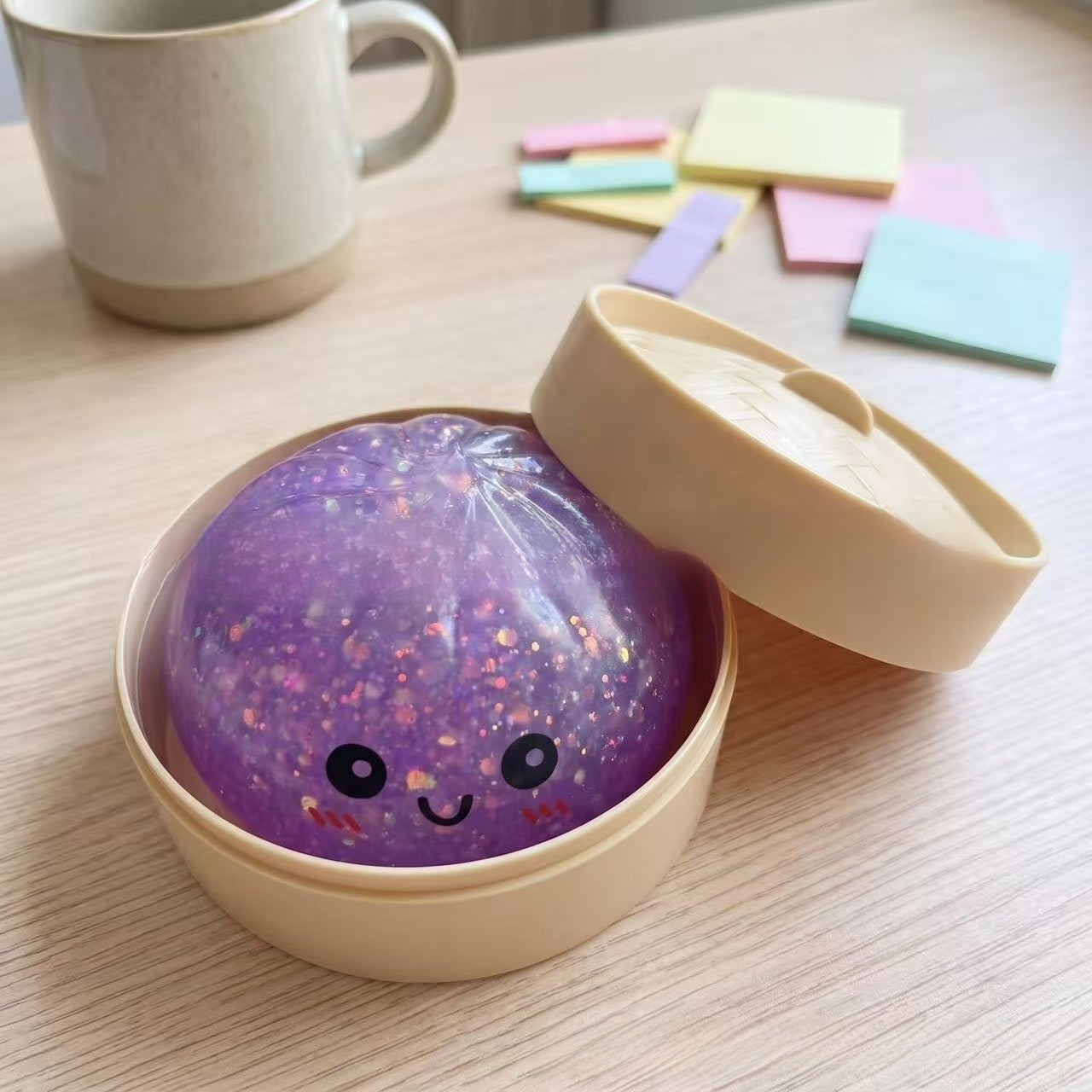 Steamed Bun Squeeze Toy