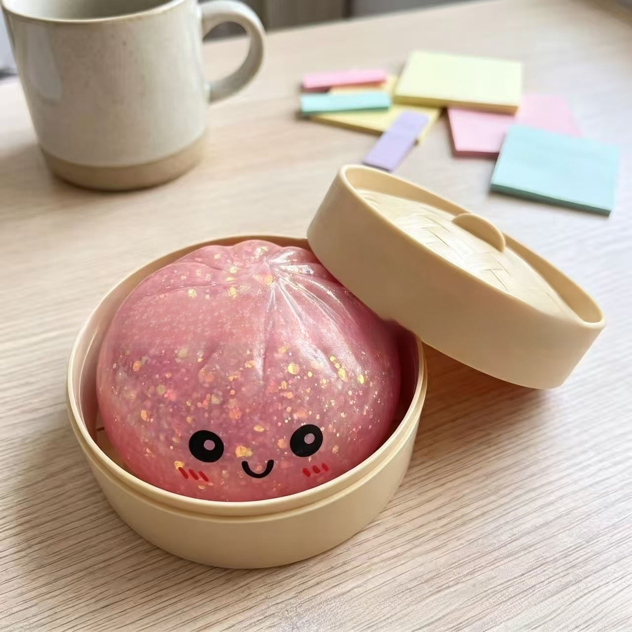 Steamed Bun Squeeze Toy