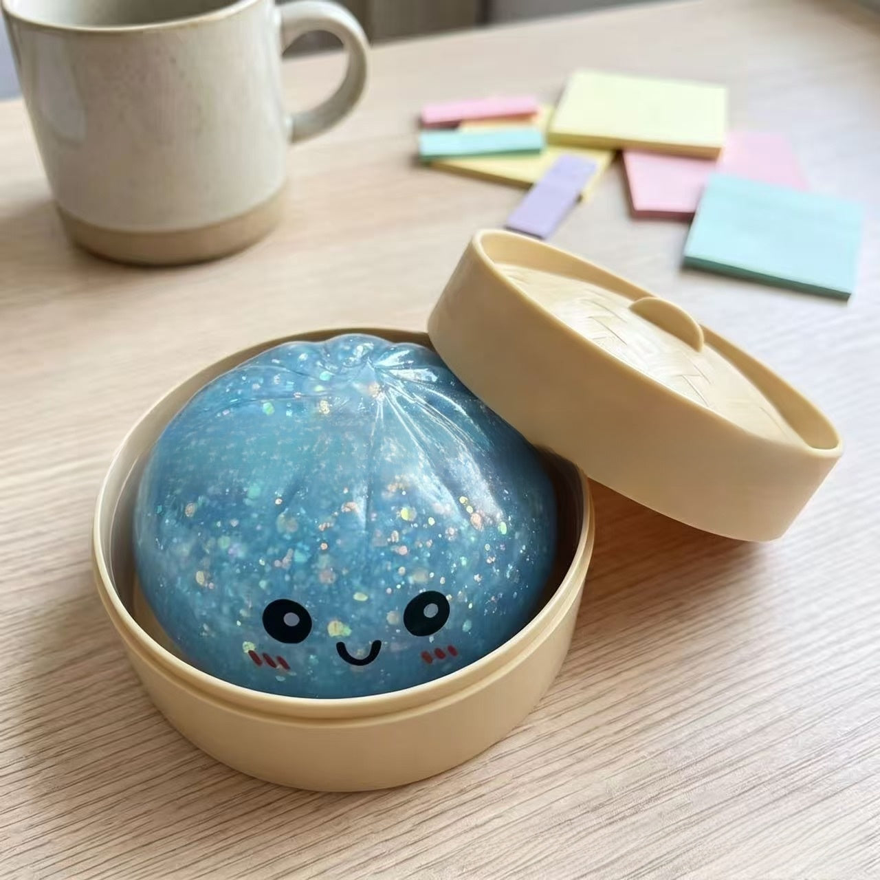 Steamed Bun Squeeze Toy