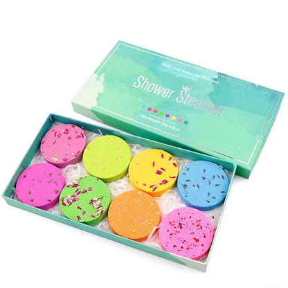 steamer bath salt shower tablets
