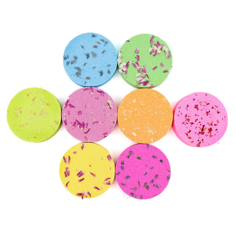 steamer bath salt shower tablets