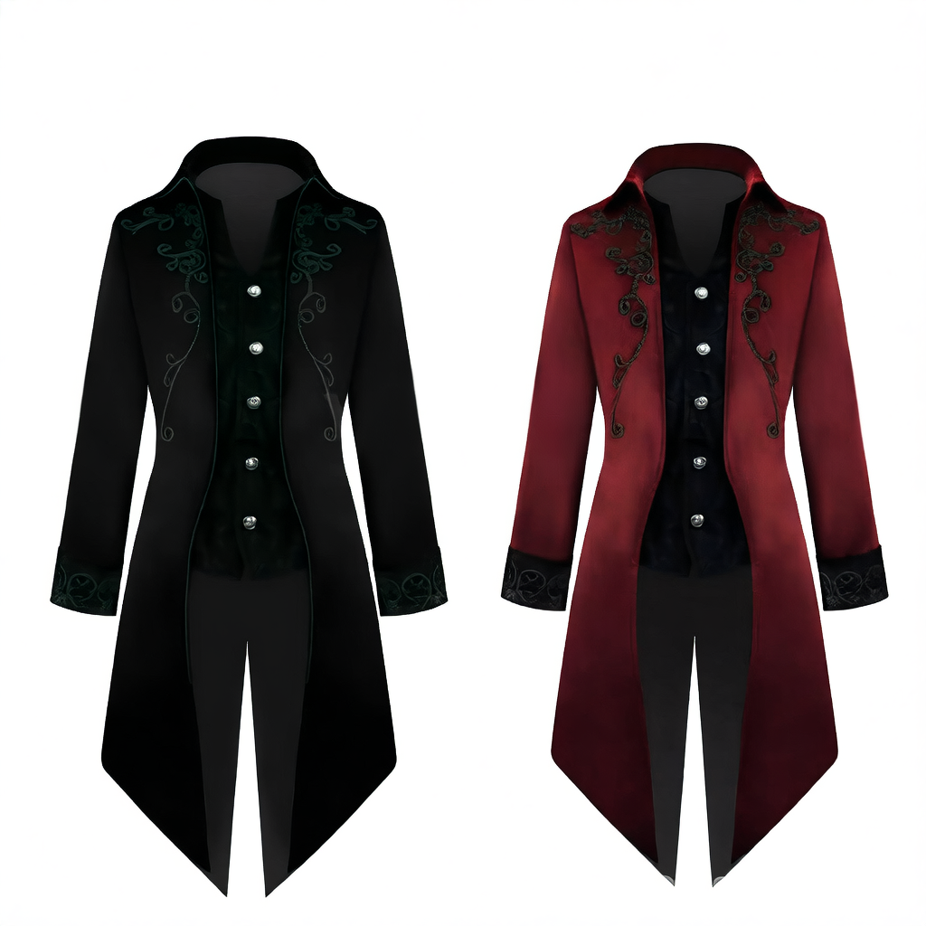 Steampunk Gothic Medieval Tail Coat