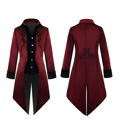Steampunk Gothic Medieval Tail Coat