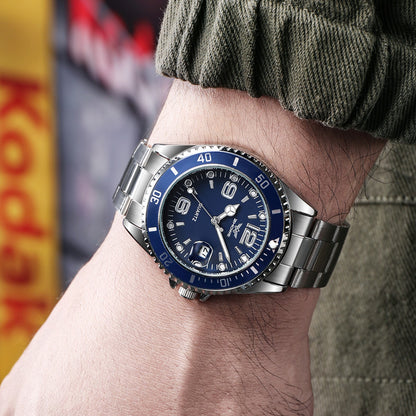 Steel Band Quartz Watch Fashion Watch