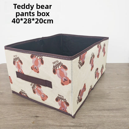 Steel Frame Houndstooth Storage Box