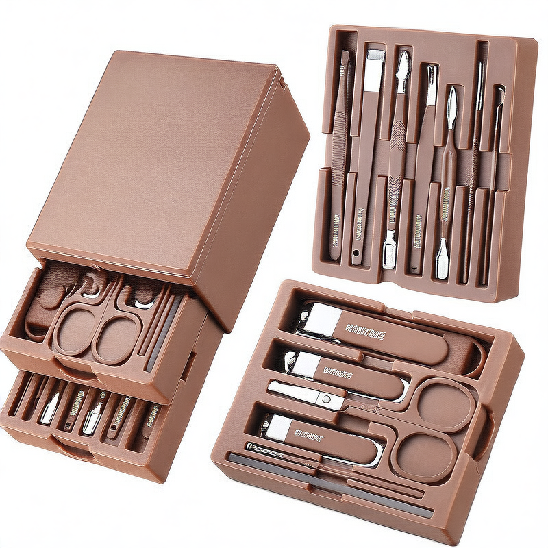 Steel Manicure Tool Nail Clipper Set