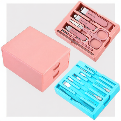 Steel Manicure Tool Nail Clipper Set
