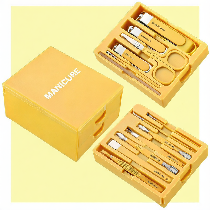Steel Manicure Tool Nail Clipper Set