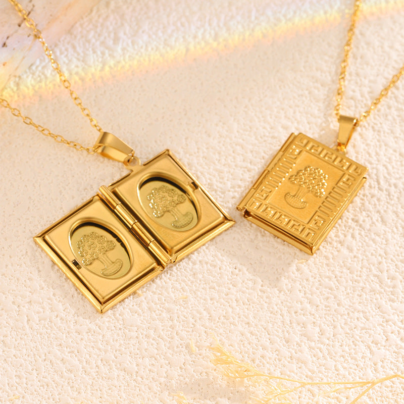 Steel necklace - Luxury and niche style