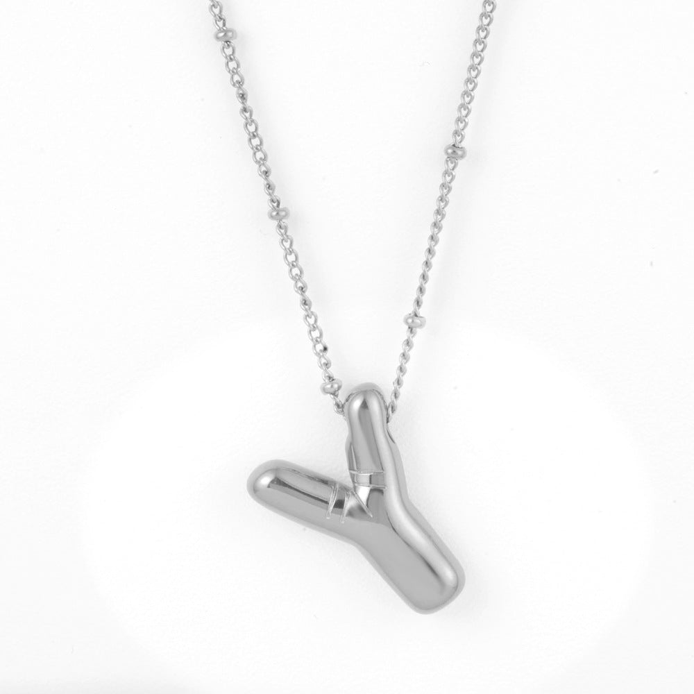 Steel Necklace Pendant