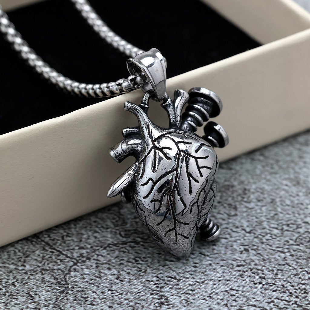 Steel Necklace Pendant