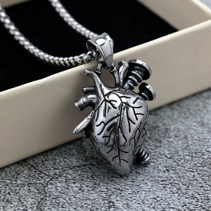 Steel Necklace Pendant