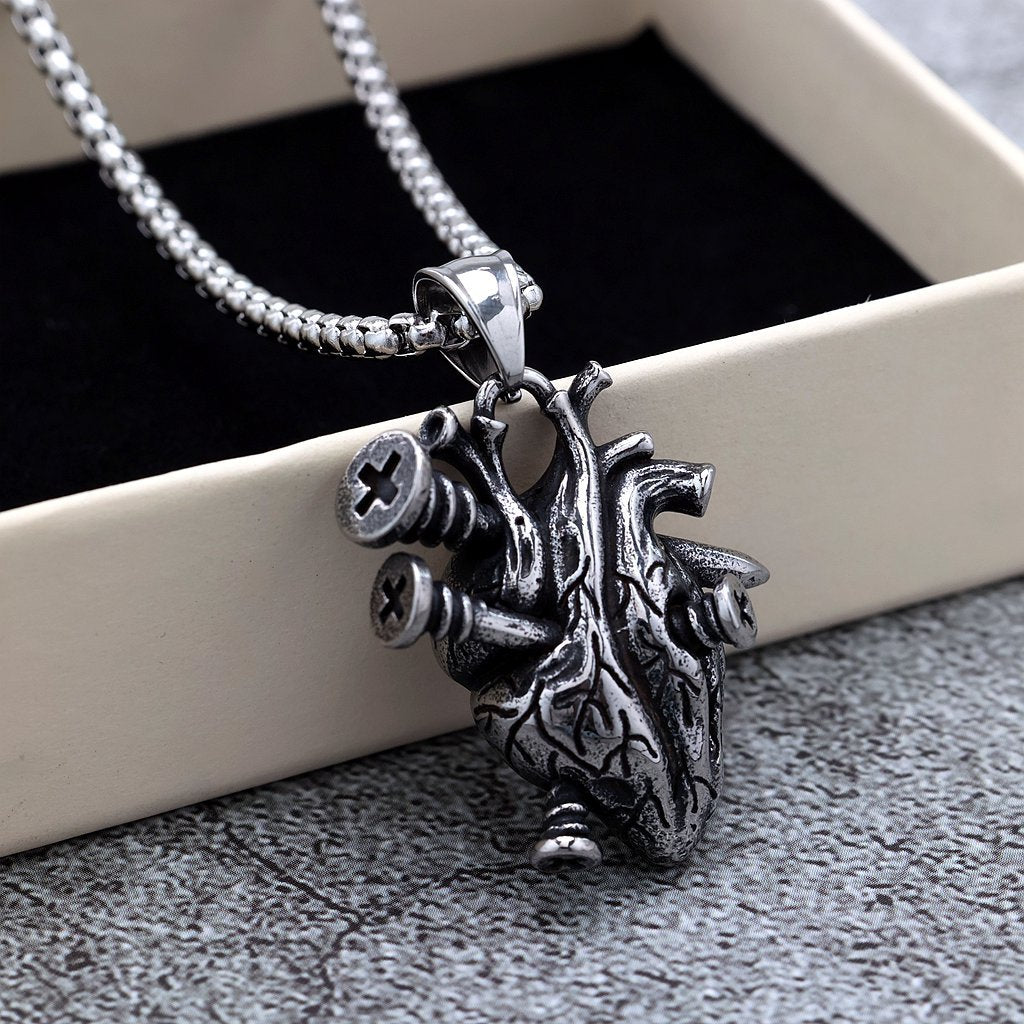 Steel Necklace Pendant