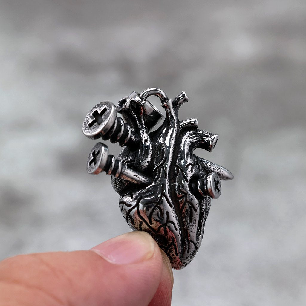 Steel Necklace Pendant