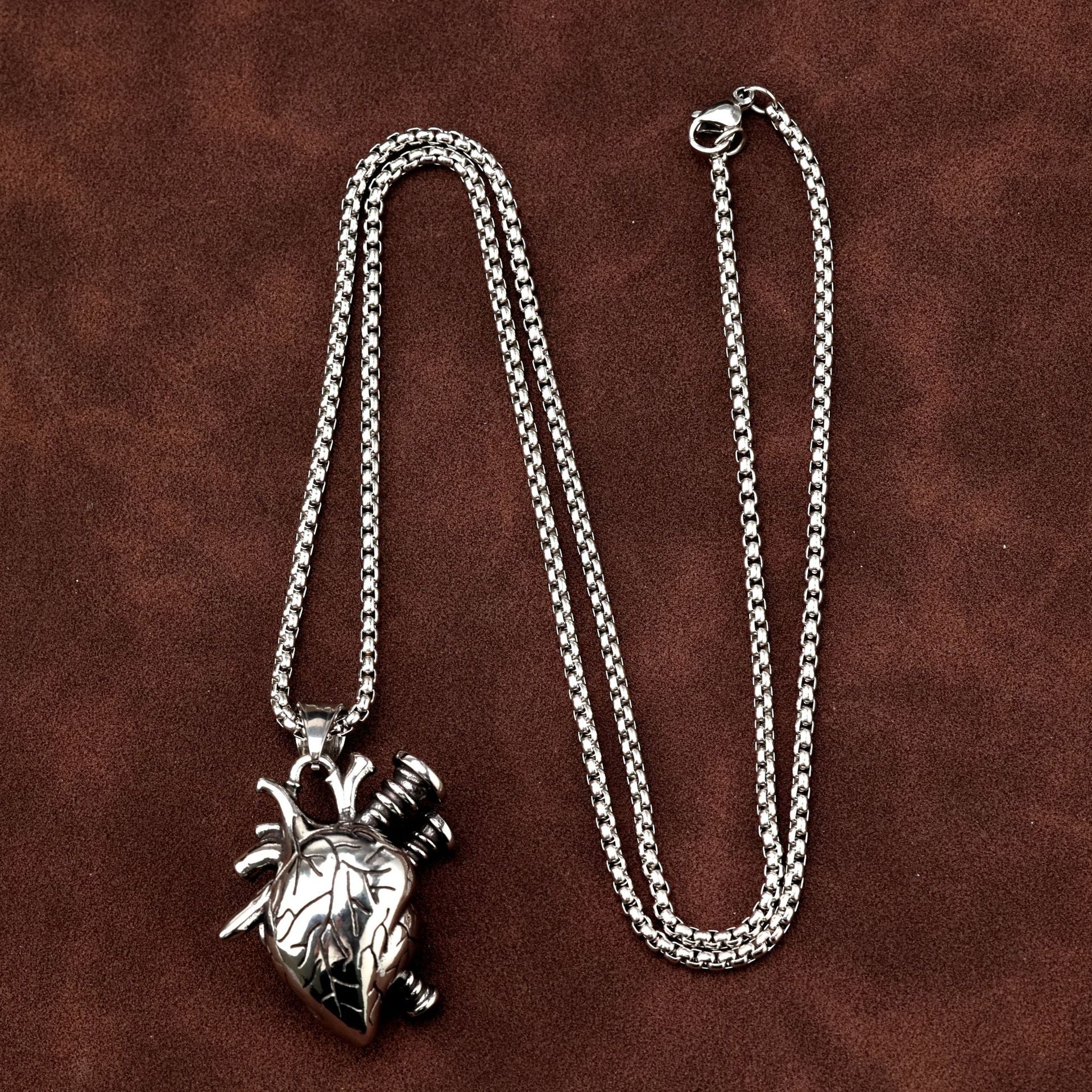Steel Necklace Pendant