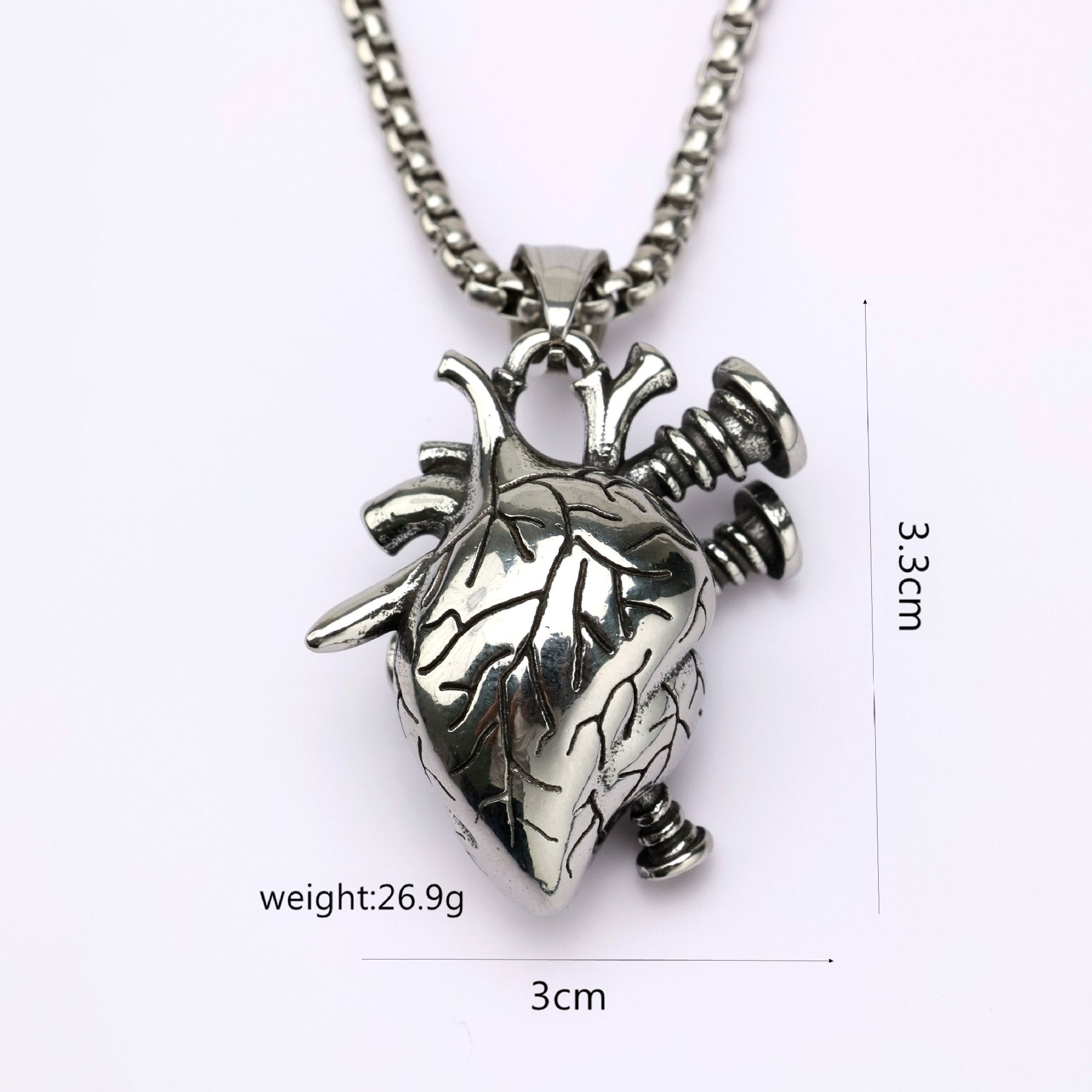 Steel Necklace Pendant