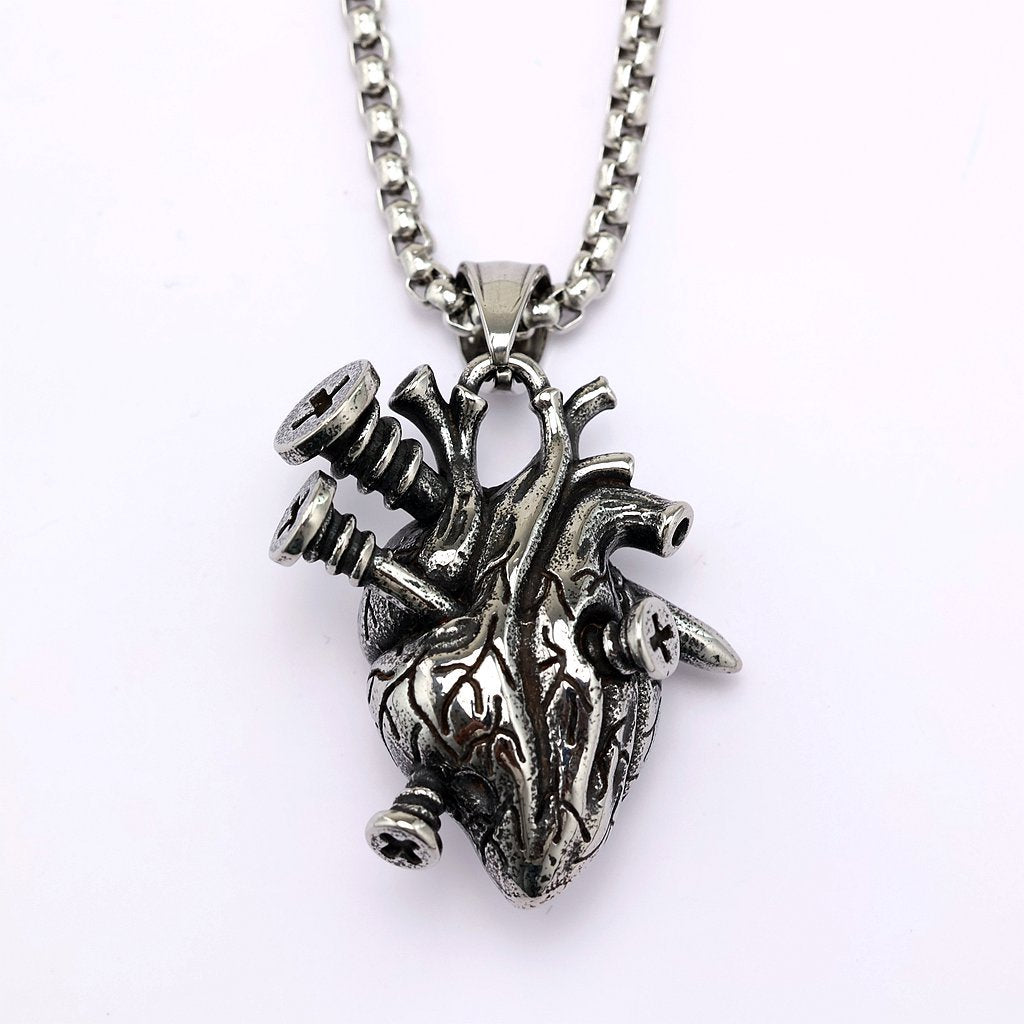 Steel Necklace Pendant