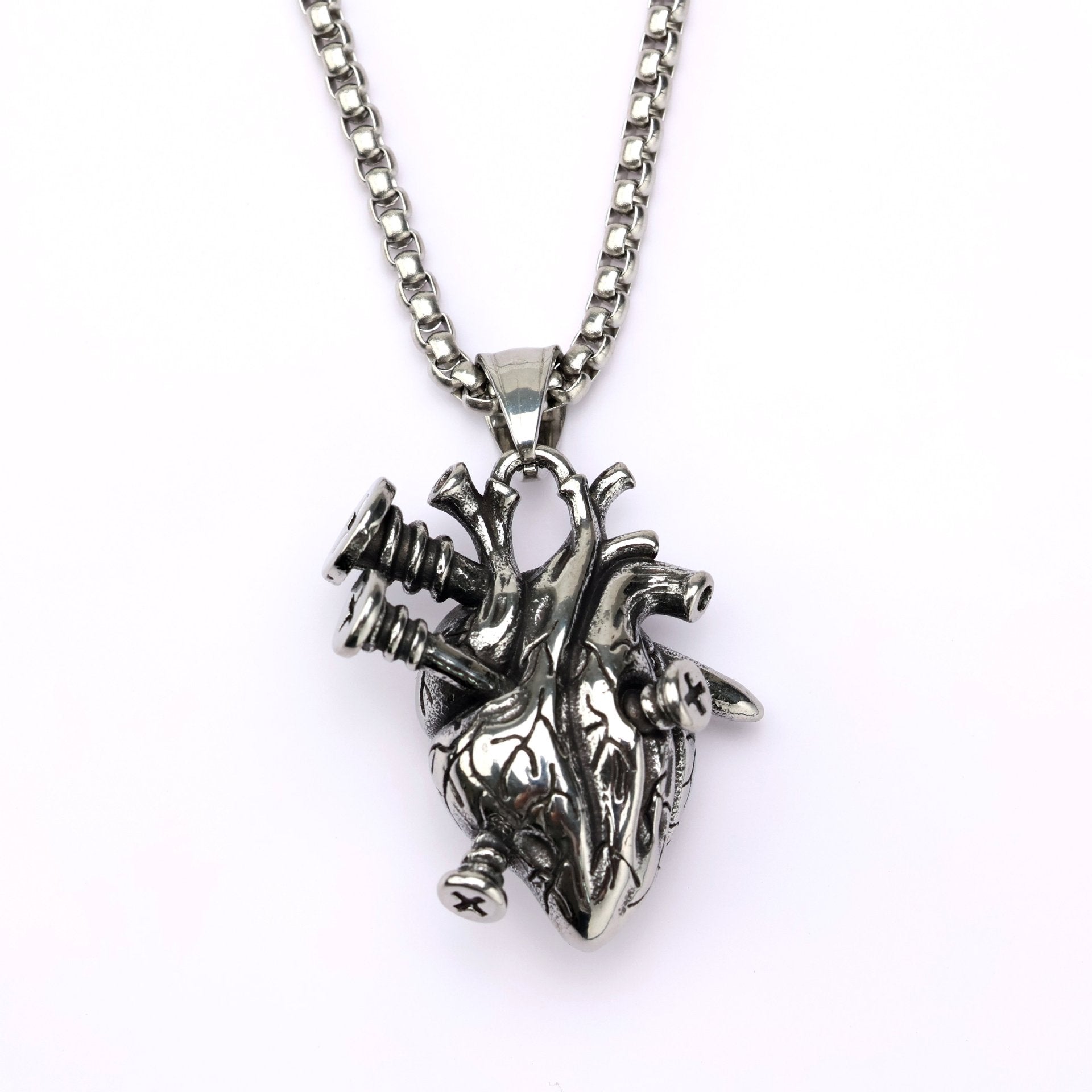 Steel Necklace Pendant