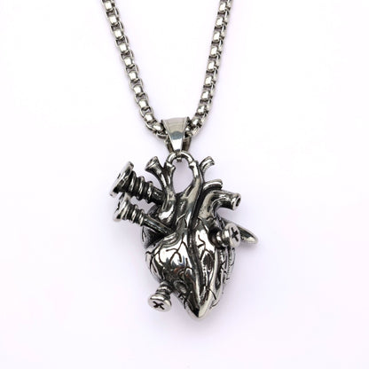 Steel Necklace Pendant