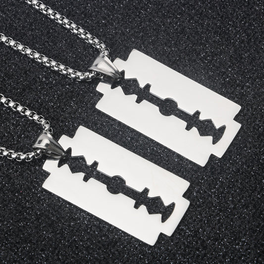Steel Pendant Necklace