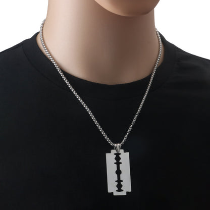 Steel Pendant Necklace