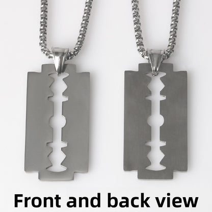 Steel Pendant Necklace