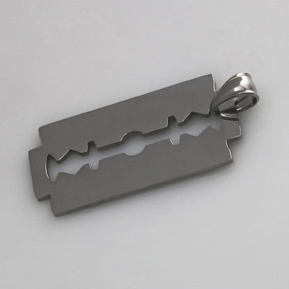 Steel Pendant Necklace