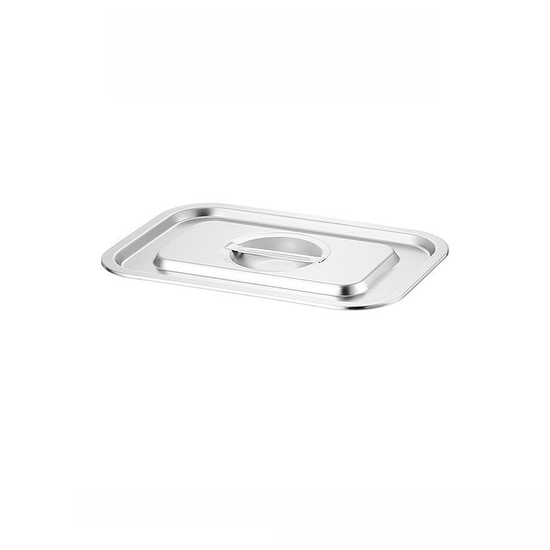 Steel Square Tray with Lid for Commercial Use