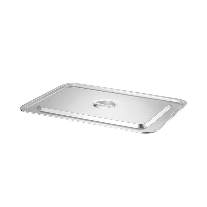 Steel Square Tray with Lid for Commercial Use