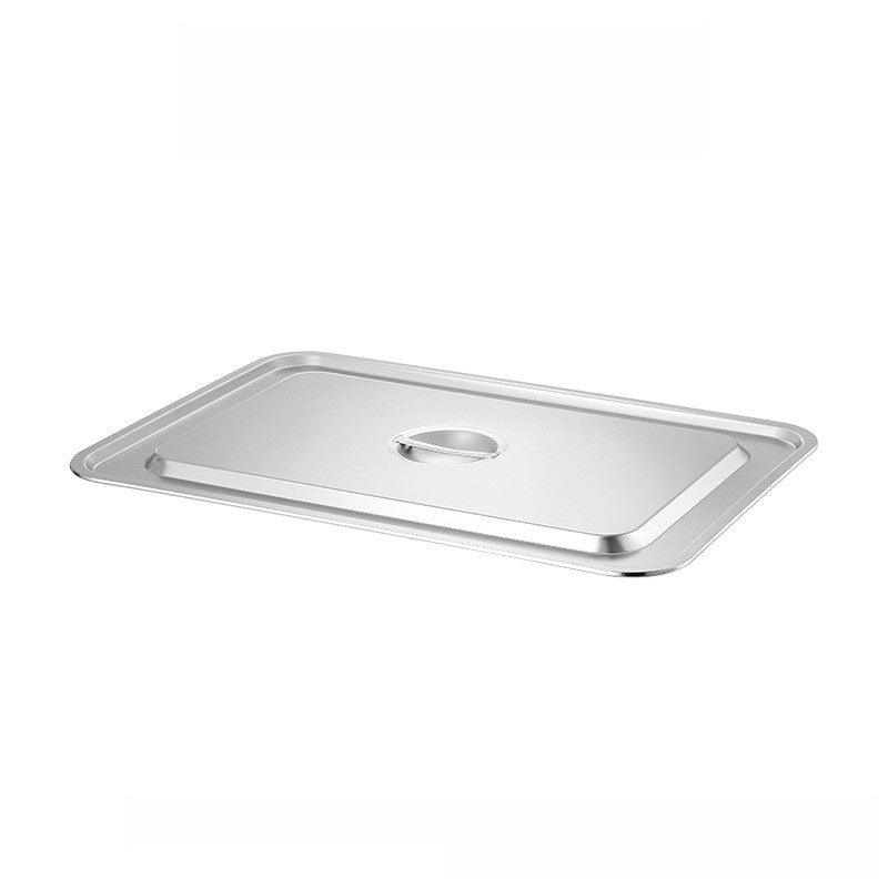 Steel Square Tray with Lid for Commercial Use