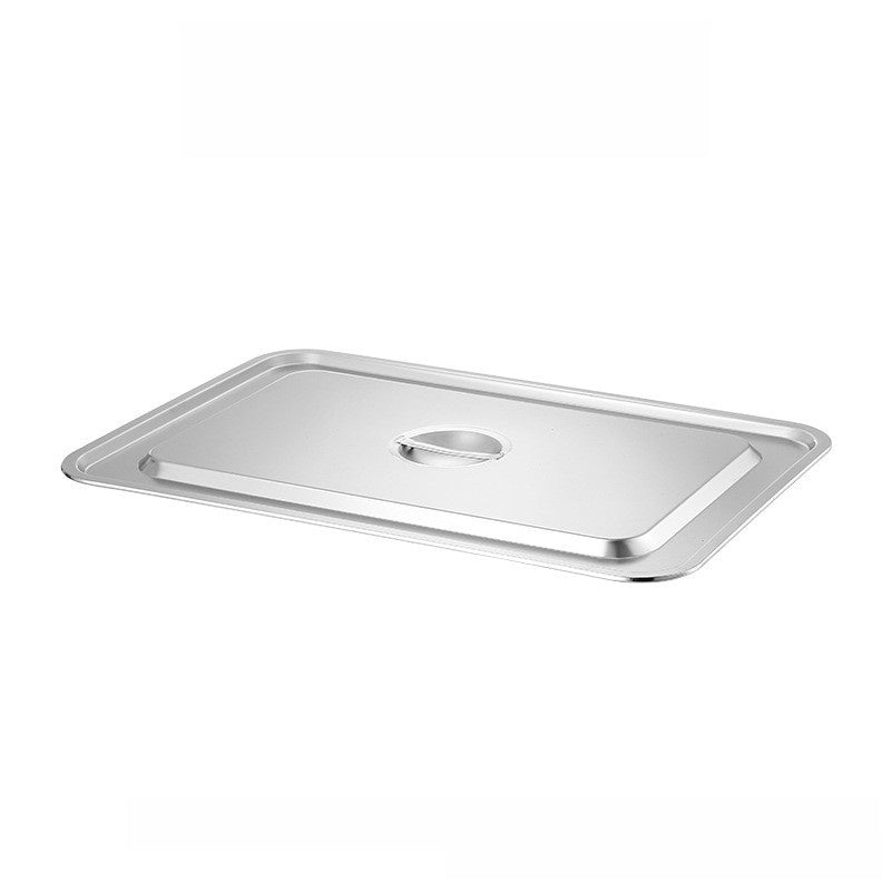 Steel Square Tray with Lid for Commercial Use