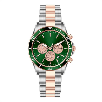 Steel strap watch