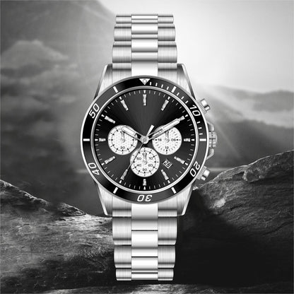 Steel strap watch