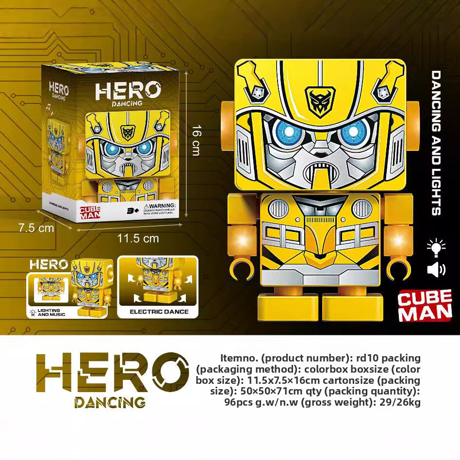 Steel Toy Man electric robot