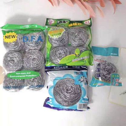 Steel wire ball