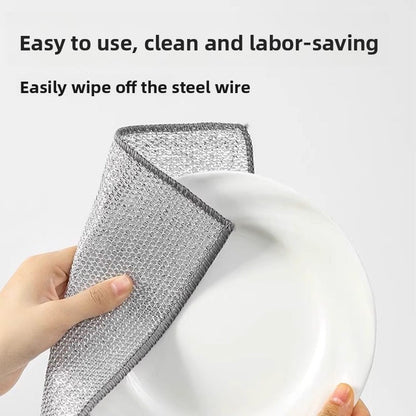 Steel wire cloth double-sided grid