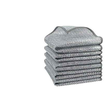 Steel wire dishcloth