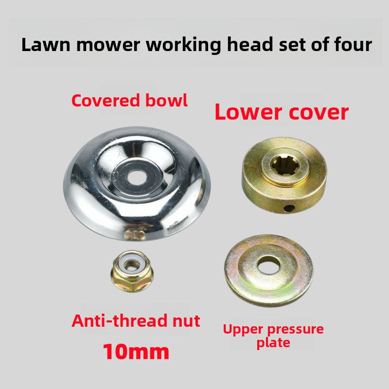 Steel Wire Weeding Wheel Lawn Mower Head